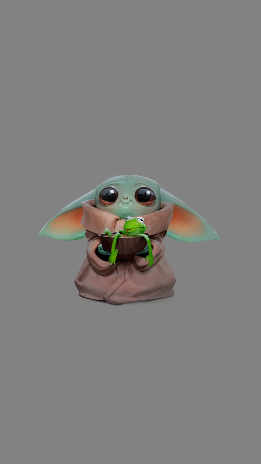 Baby Yoda, iPhone, green, Full HD Phone Wallpaper
