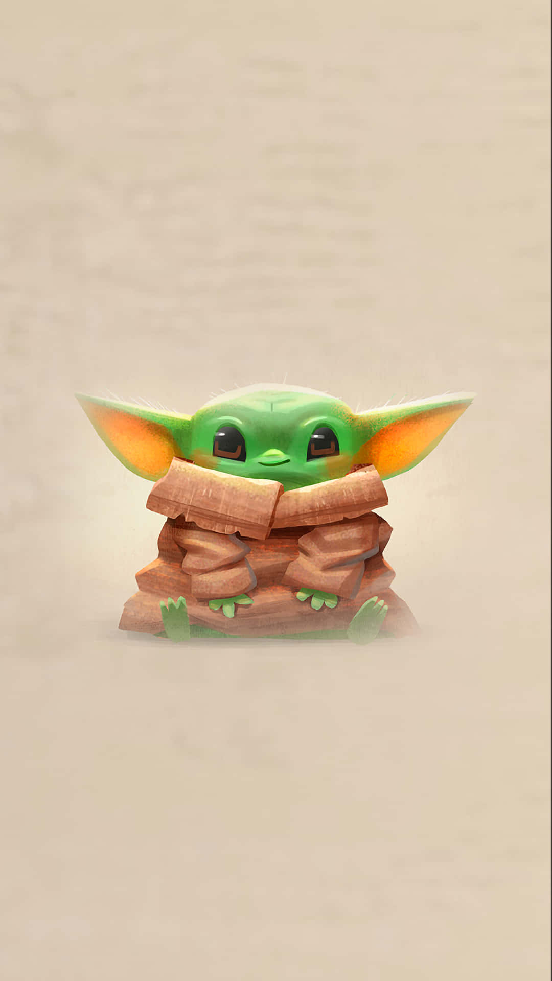 Baby Yoda, iPhone, green, Full HD Phone Wallpaper