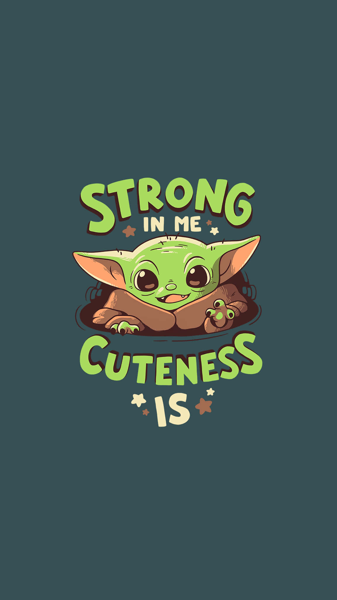 Baby Yoda, green, brown blanket, Full HD Phone Wallpaper