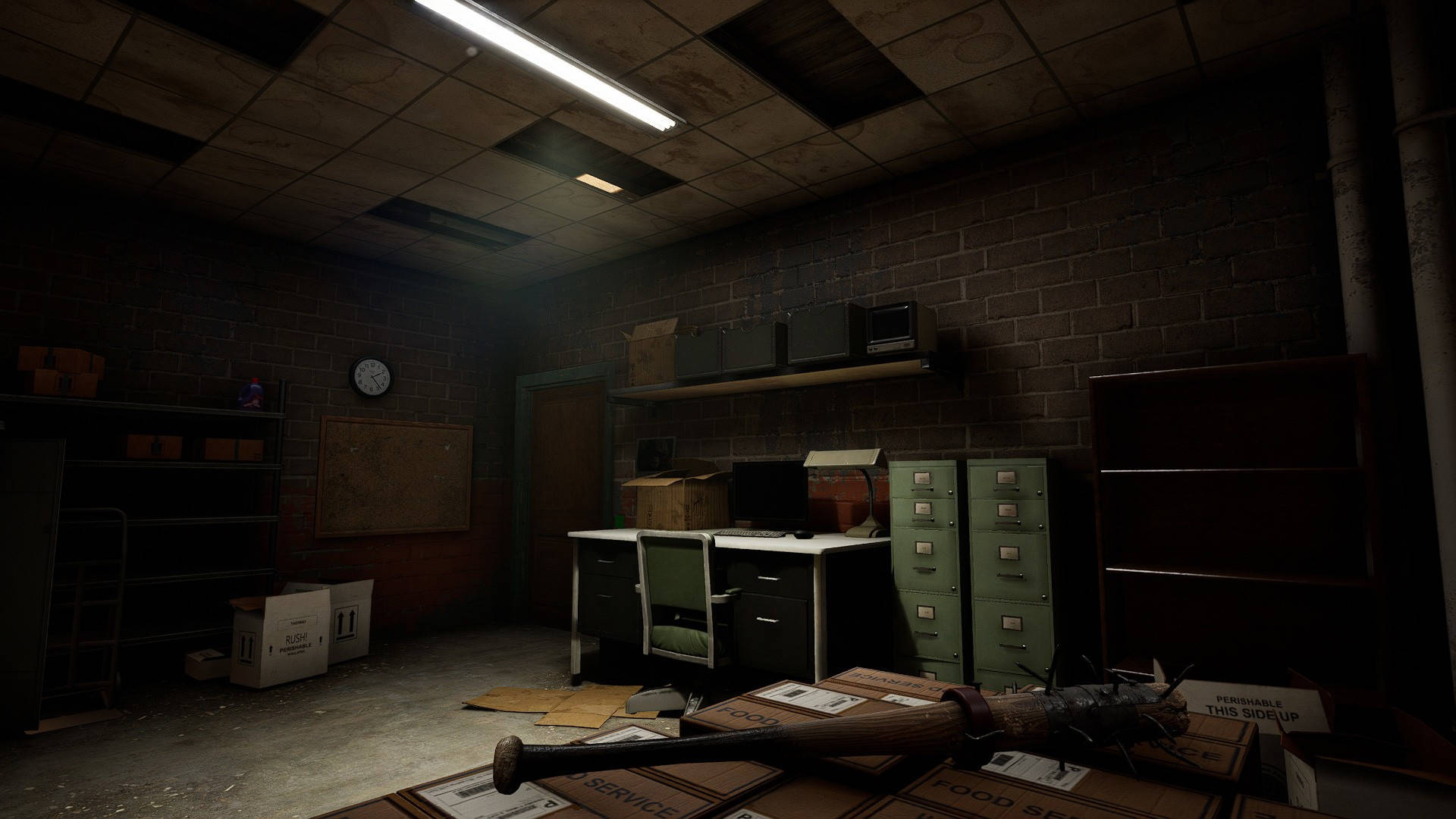 Back 4 Blood, safe room, abandoned office, Full HD Desktop Wallpaper