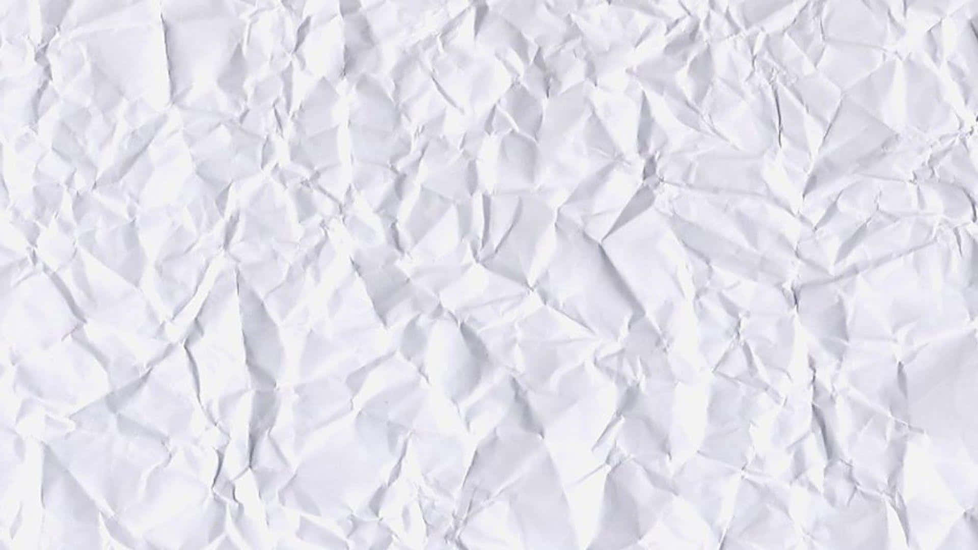 white folded paper, textured white crumpled paper, soft shadows, Full HD Desktop Wallpaper