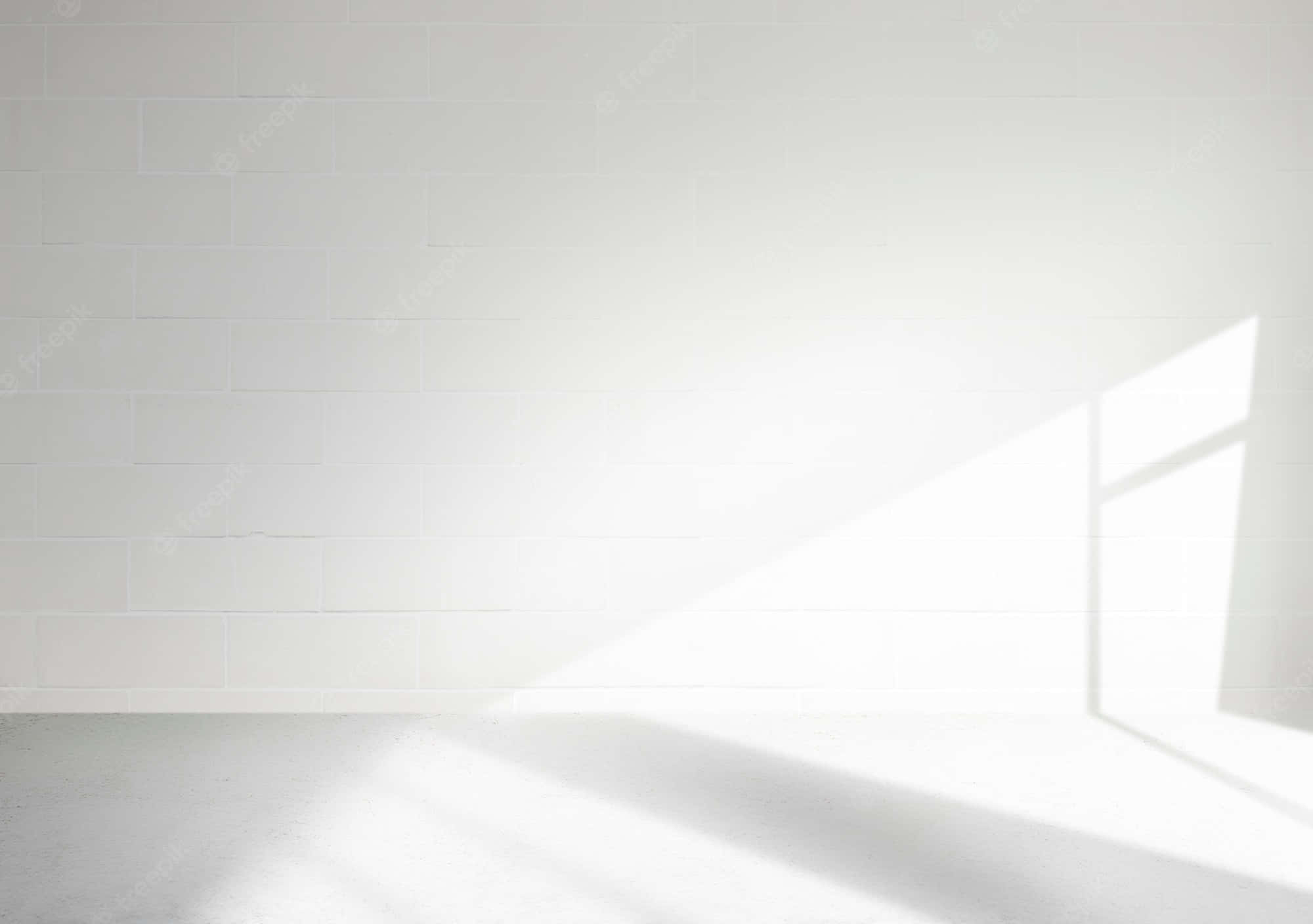 Cherry Blossom Serenity, soft sunlight, geometric shadows, Full HD Desktop Wallpaper