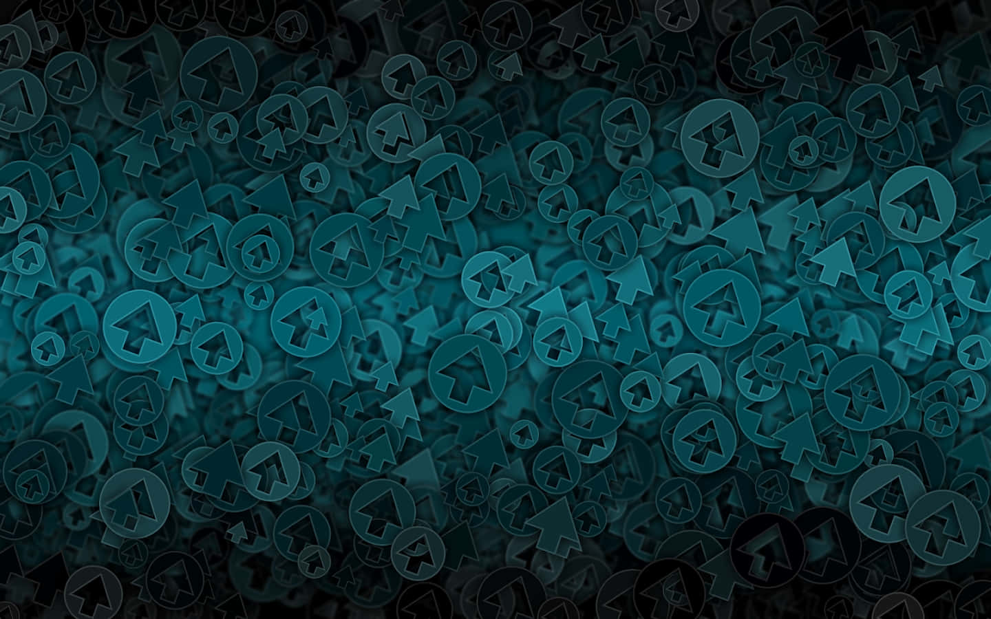 teal, upward arrows, circular frames, HD Desktop Wallpaper