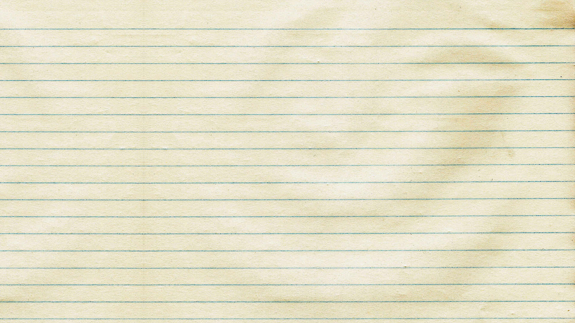 yellow lined paper, vintage cream-colored lined notebook paper, faint blue horizontal lines, Full HD Desktop Wallpaper