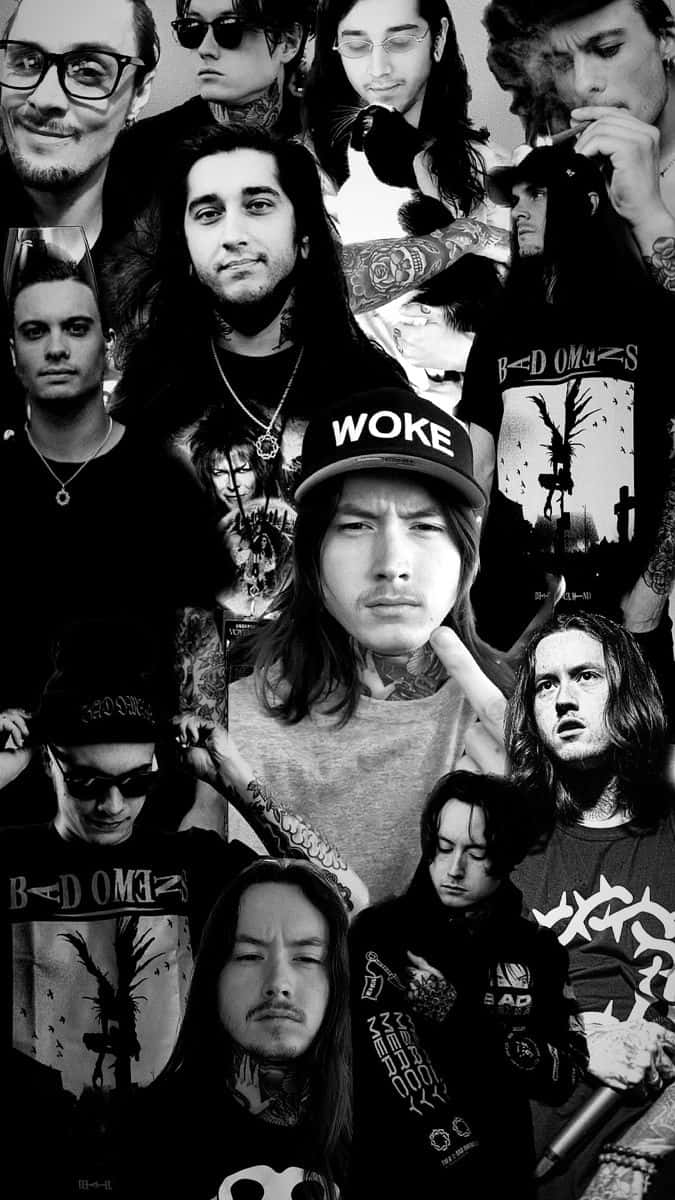Bad Omens, band, tattooed musicians, SD Phone Wallpaper