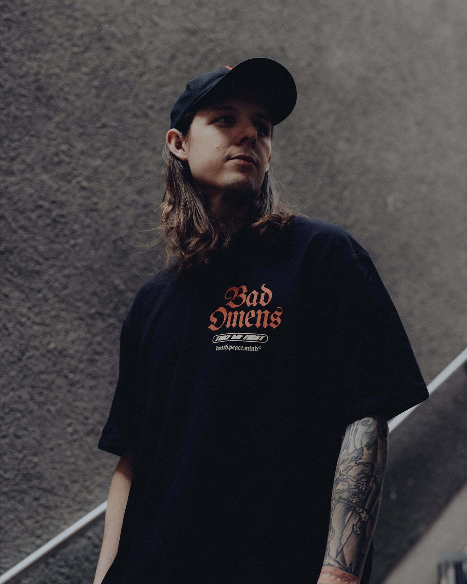 Bad Omens, black, t-shirt, Full HD Phone Wallpaper