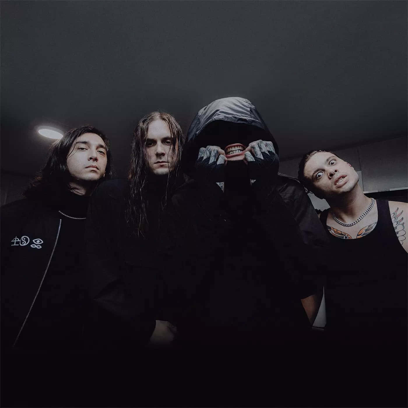 Bad Omens, band members, hood, HD Desktop Wallpaper