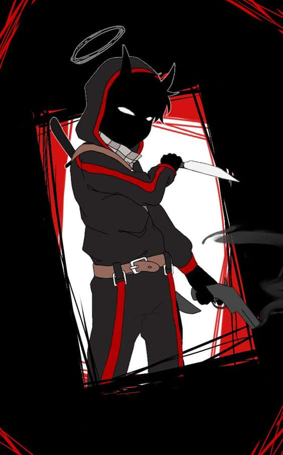 BadBoyHalo, devil horns, angel halo, SD Phone Wallpaper