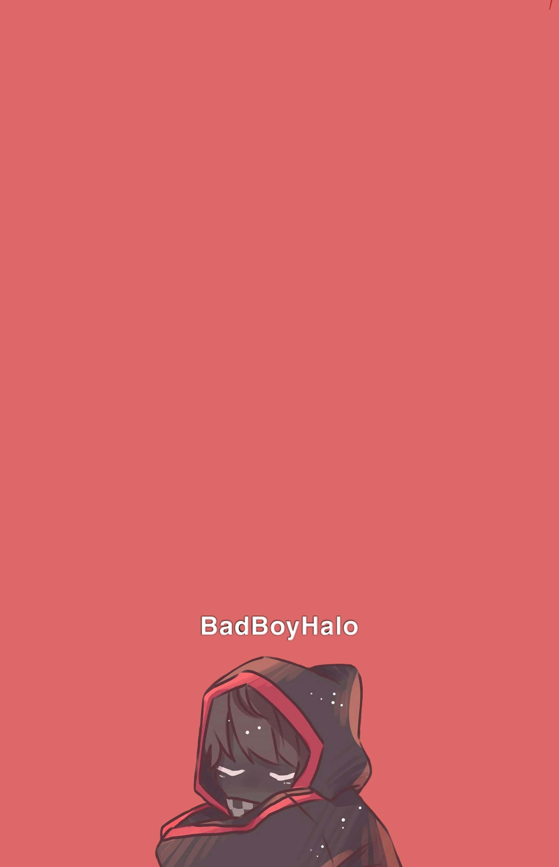 Badboyhalo, anime character, dark hooded cloak, 2K Phone Wallpaper