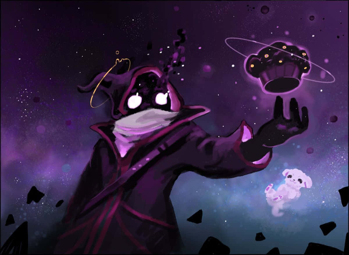 Badboyhalo, glowing eyes, cupcake planet, SD Desktop Wallpaper