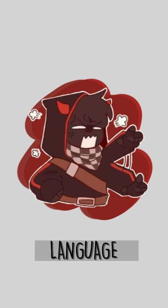 Badboyhalo, cartoon devil character, hoodie, SD Phone Wallpaper