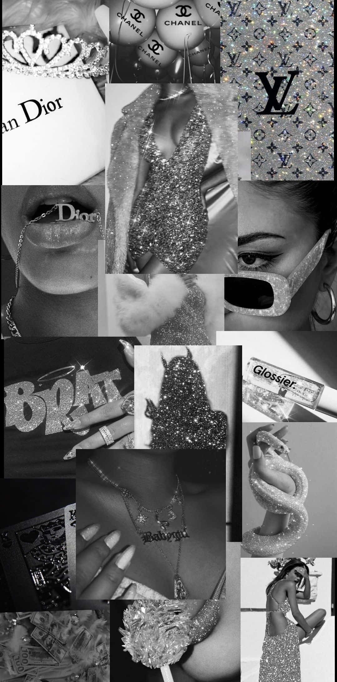 Baddie, iPhone, black and white, Full HD Phone Wallpaper