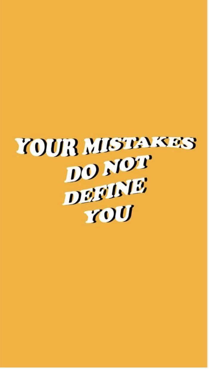 yellow baddie, mustard yellow, white text, SD Phone Wallpaper