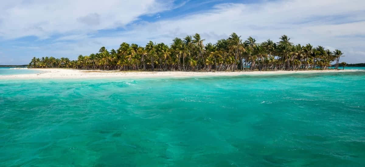 Bahamas Island, sunset, tropical island, SD Desktop Wallpaper
