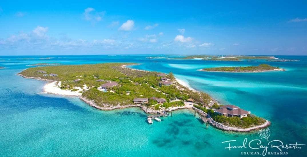 Bahamas Island, turquoise waters, white sand, SD Desktop Wallpaper