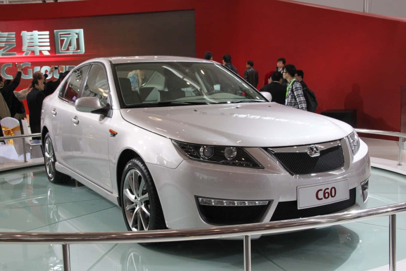 BAIC Group, model C60, silver sedan, HD Desktop Wallpaper