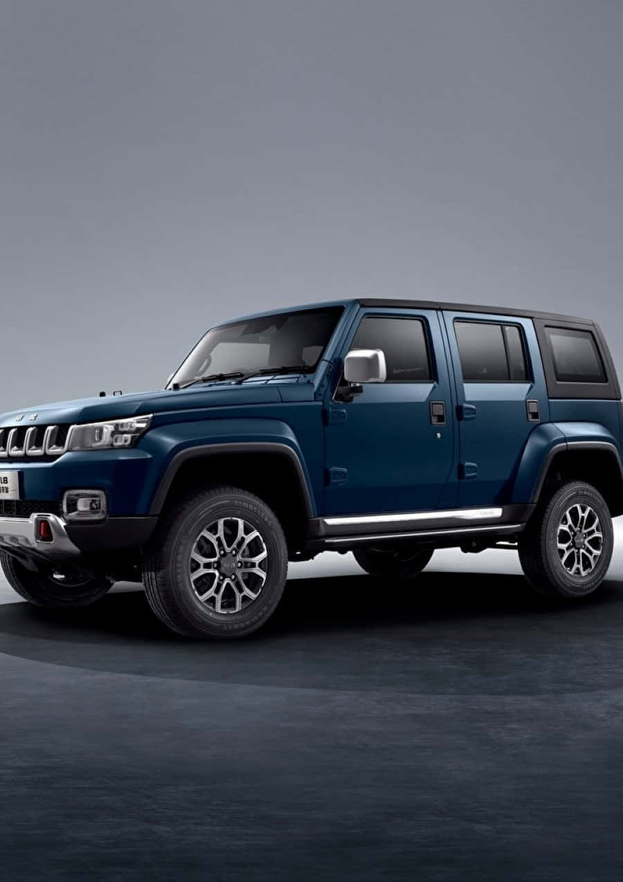 Baic Group, 900 x 1273, blue SUV, SD Phone Wallpaper