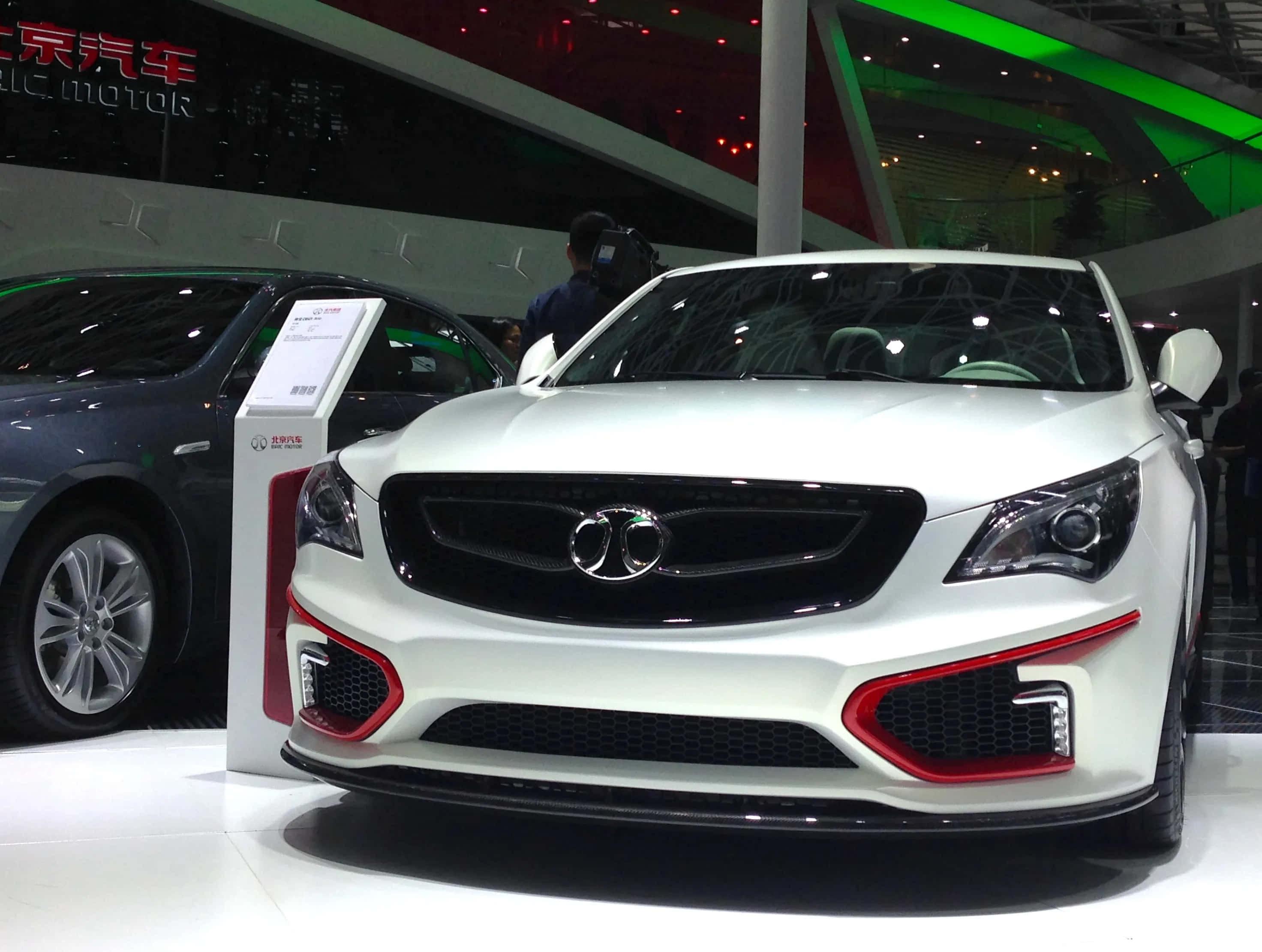 Baic Group, 2944 x 2221, sleek white sports car, 2K Desktop Wallpaper