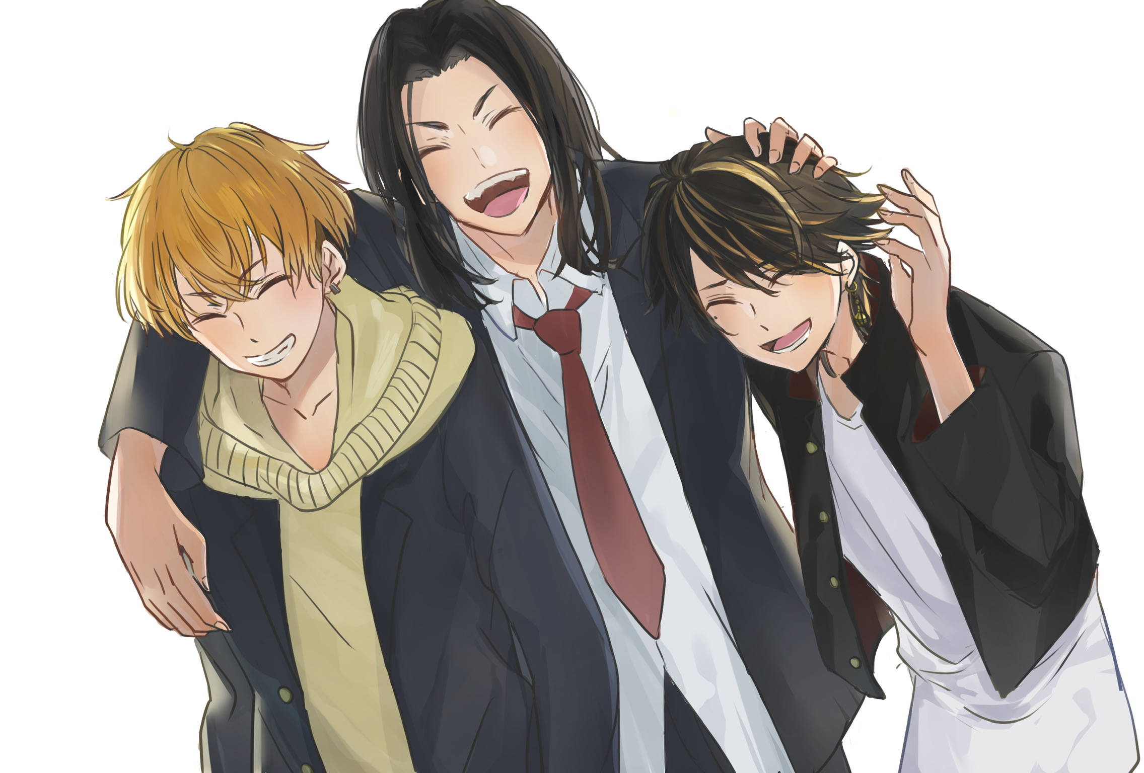 Baji Tokyo Revengers, anime boys, school uniforms, Full HD Desktop Wallpaper