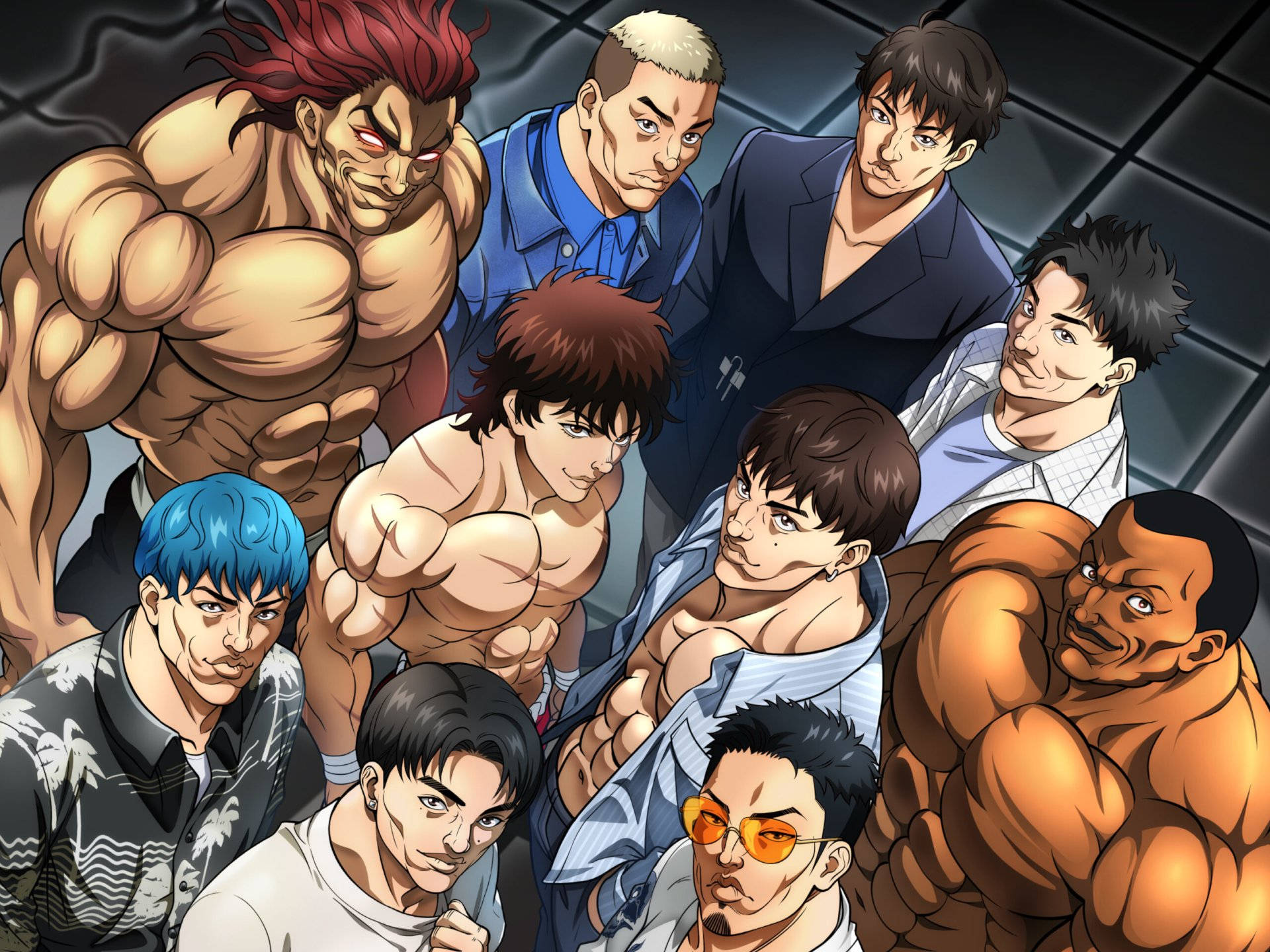 Baki Hanma, HD, all characters, Full HD Desktop Wallpaper