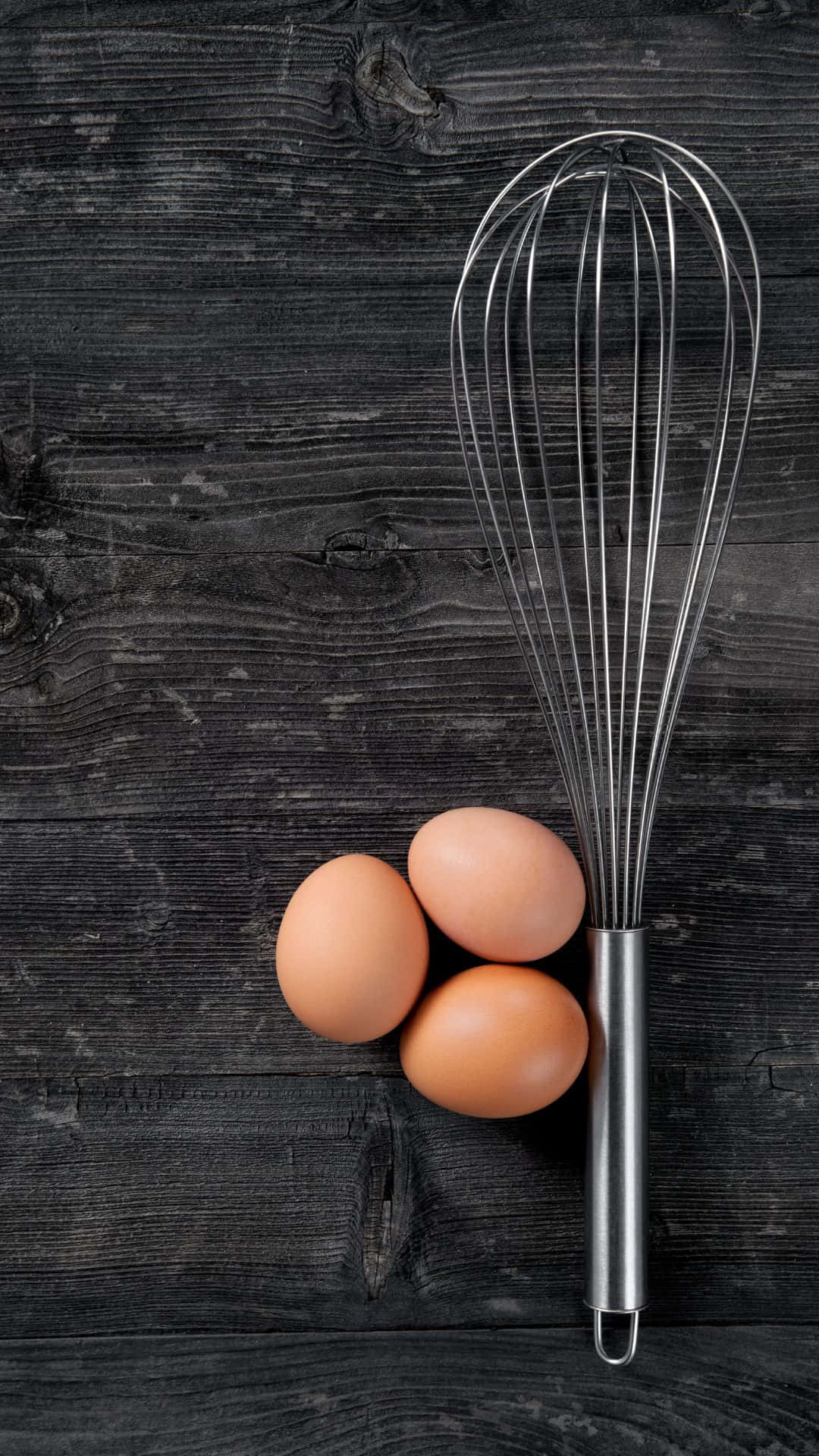 baking iphone, brown eggs, metal whisk, Full HD Phone Wallpaper