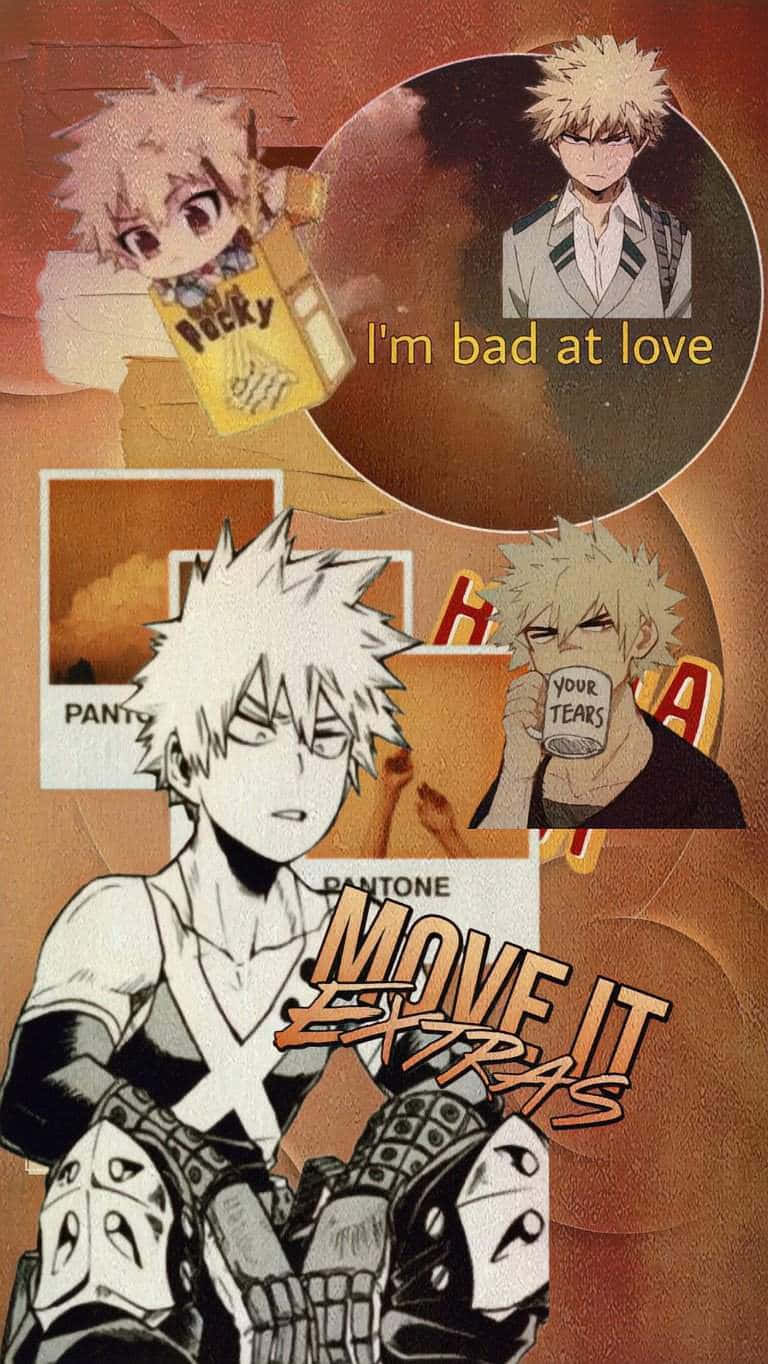 Bakugo Phone, Bakugo, anime character Bakugo, HD Phone Wallpaper
