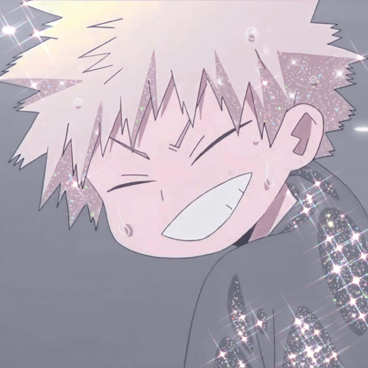 Bakugou, spiky white hair, sparkling, SD Desktop Wallpaper