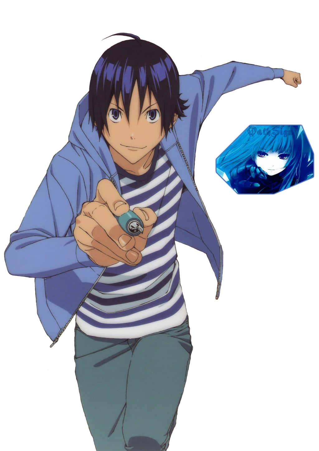 Bakuman, Moritaka Mashiro, blue hoodie, HD Phone Wallpaper