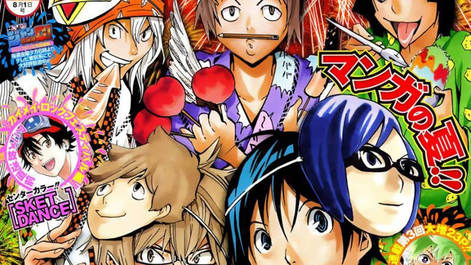 Bakuman, manga cover, vibrant anime characters, Full HD Desktop Wallpaper