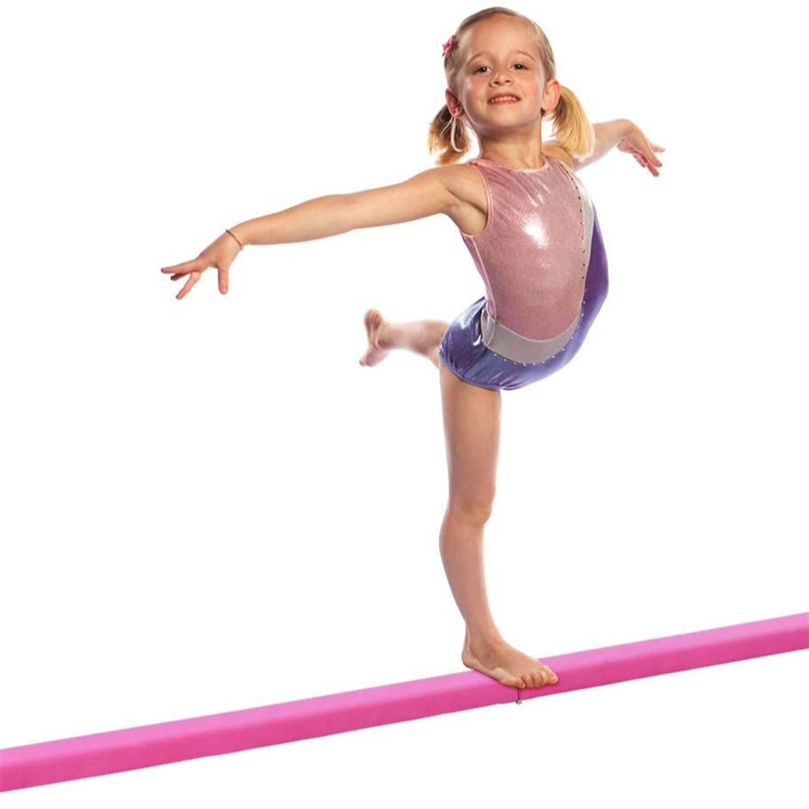 young level 4 gymnasts, balance beam, sparkly leotard, HD Desktop Wallpaper