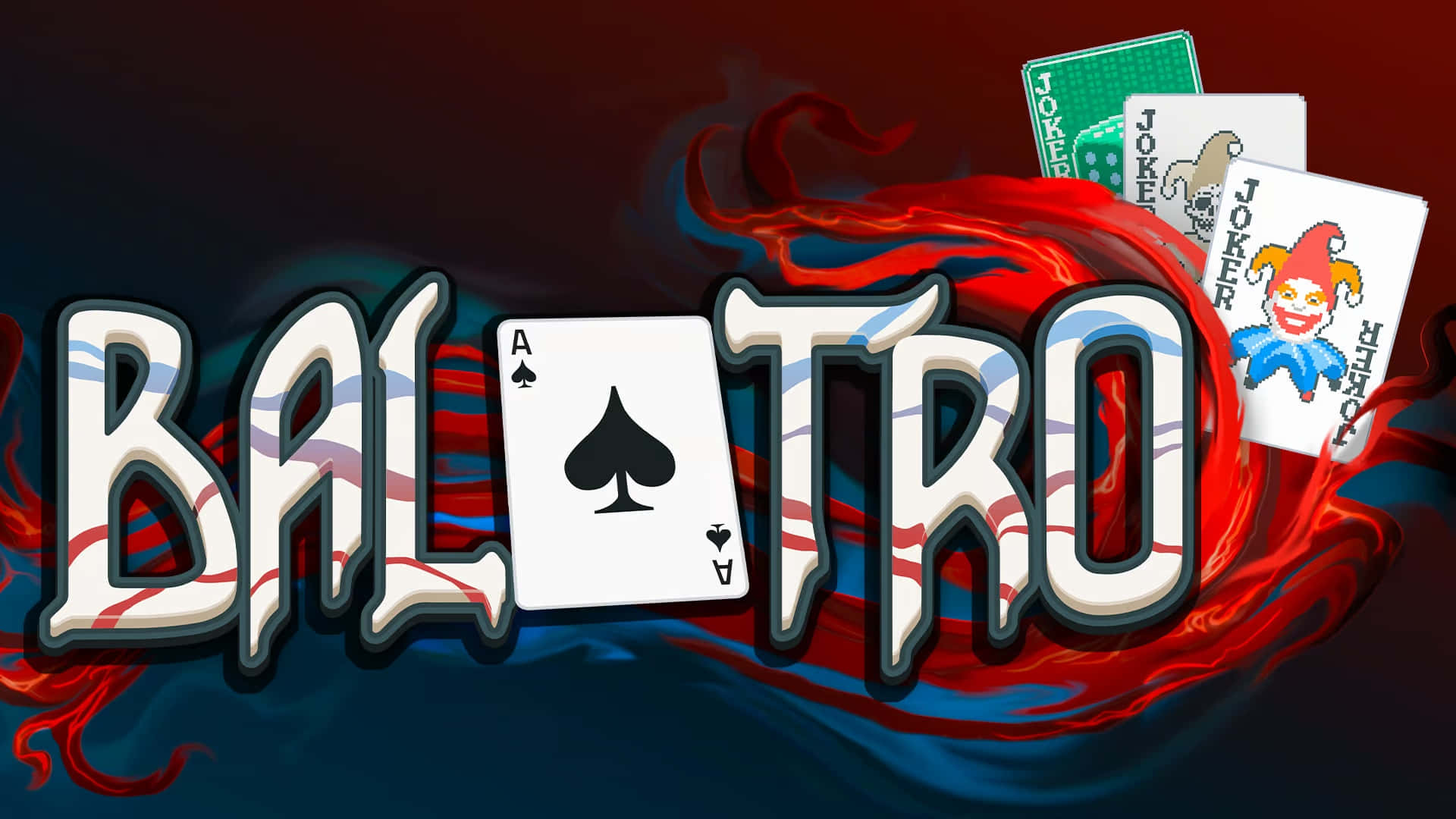 Balatro, ace of spades, joker cards, Full HD Desktop Wallpaper