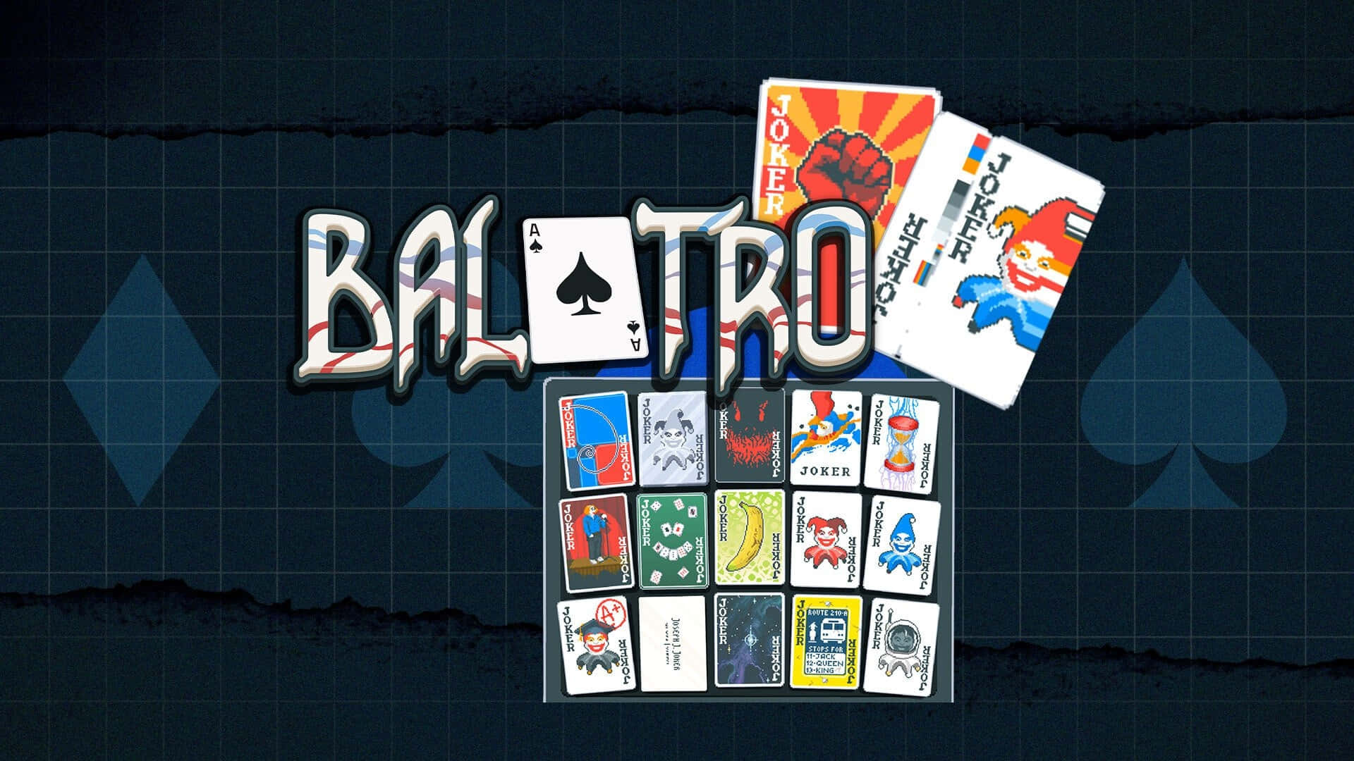 Balatro, playing cards, jokers, Full HD Desktop Wallpaper
