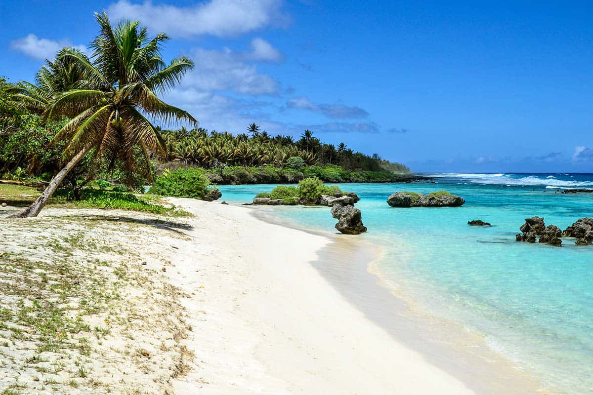 Bali Island, white sand, turquoise water, SD Desktop Wallpaper