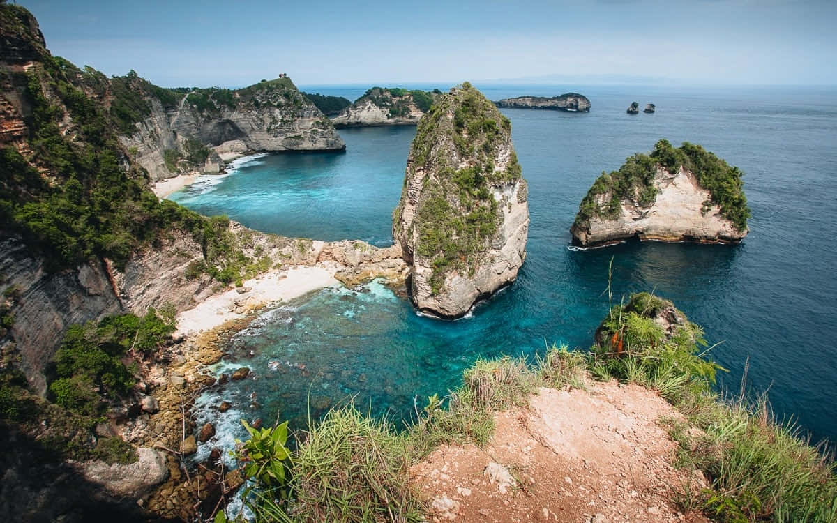 Bali, tropical beach, turquoise waters, SD Desktop Wallpaper