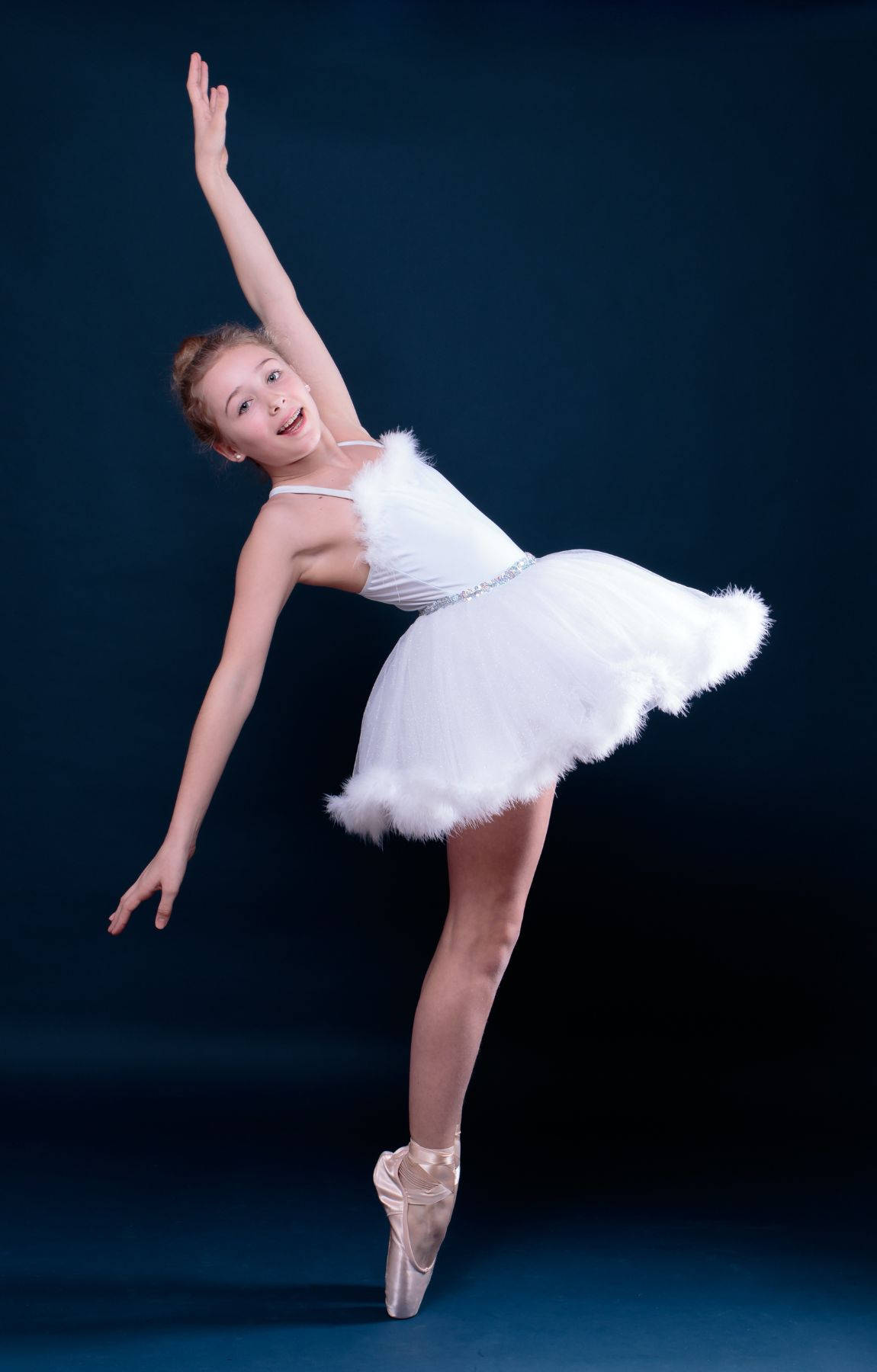 little girl, leotard, ballet dancer, HD Phone Wallpaper