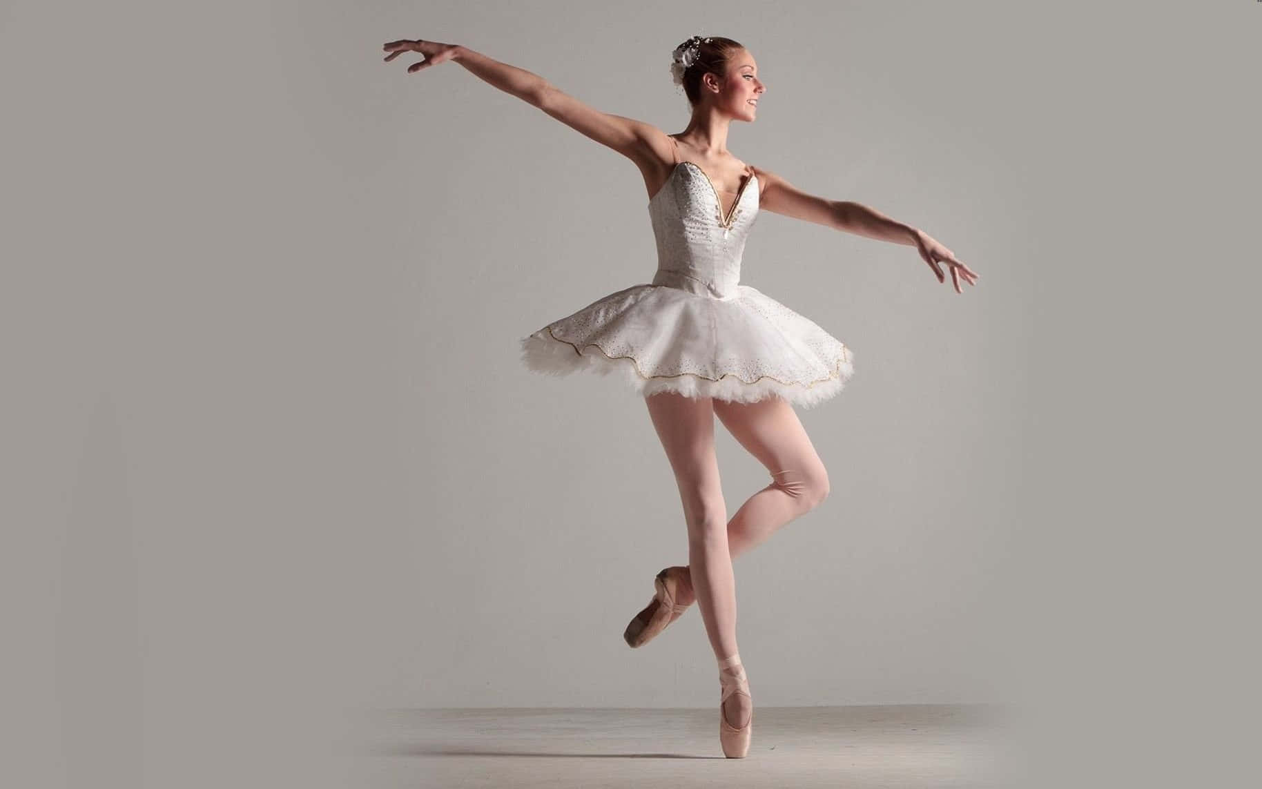 ballet pointe shoes, pink pointe shoes, graceful ballerina, HD Desktop Wallpaper