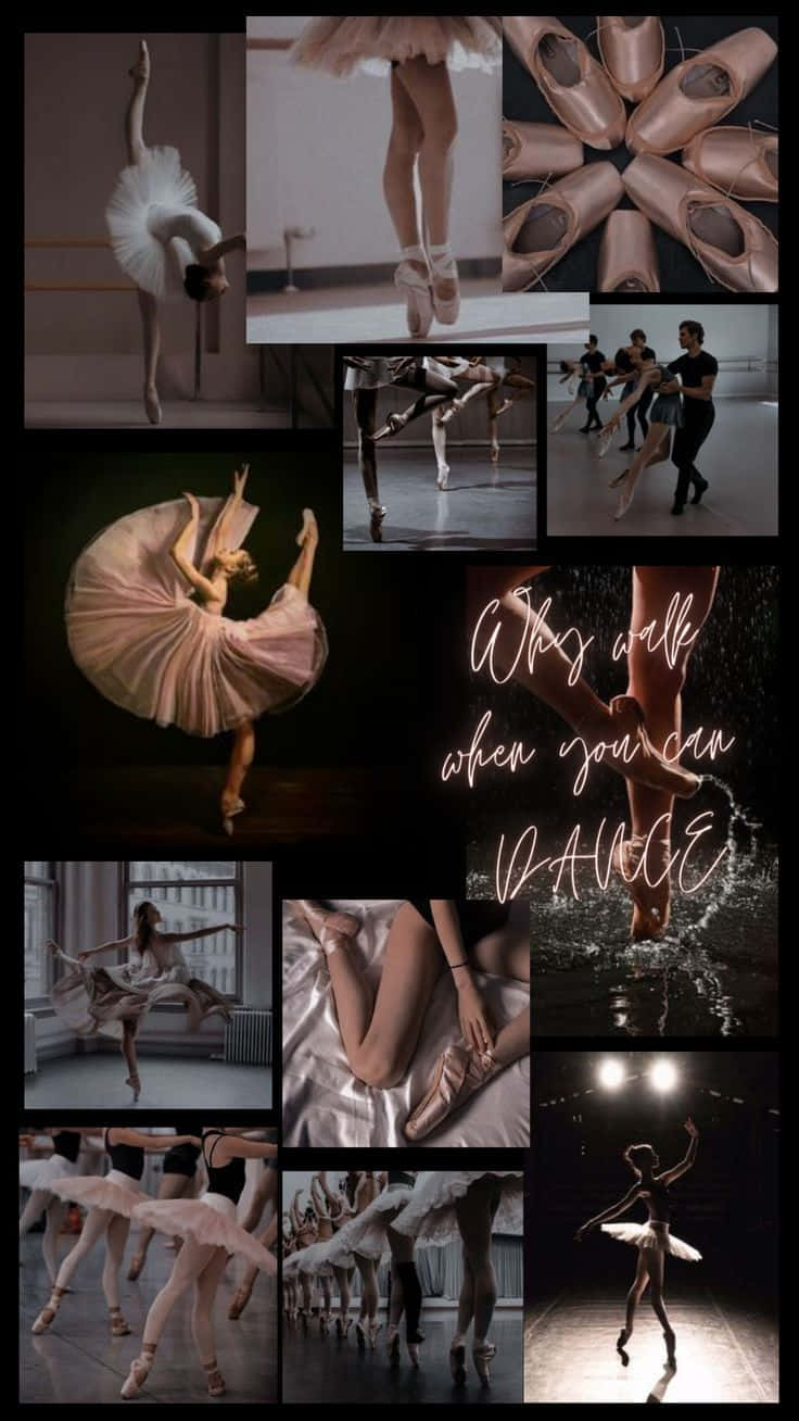 ballet dancers, pink tutus, pointe shoes, HD Phone Wallpaper