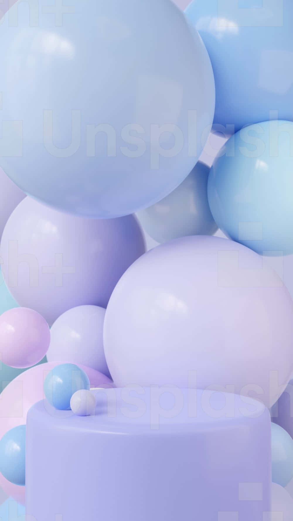 lilac color, lavender, sky blue, HD Phone Wallpaper