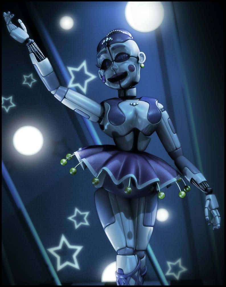 Ballora, Nature Park, robotic ballerina, SD Phone Wallpaper