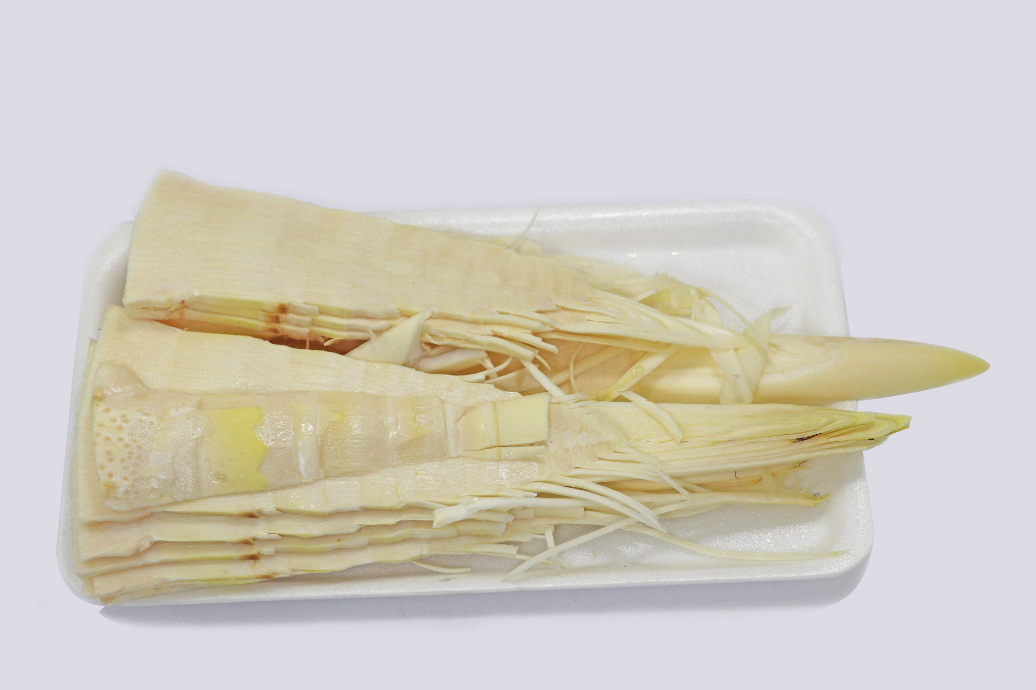 soft boiled vegetable bamboo shoots, pale bamboo shoots, fibrous layers, Full HD Desktop Wallpaper