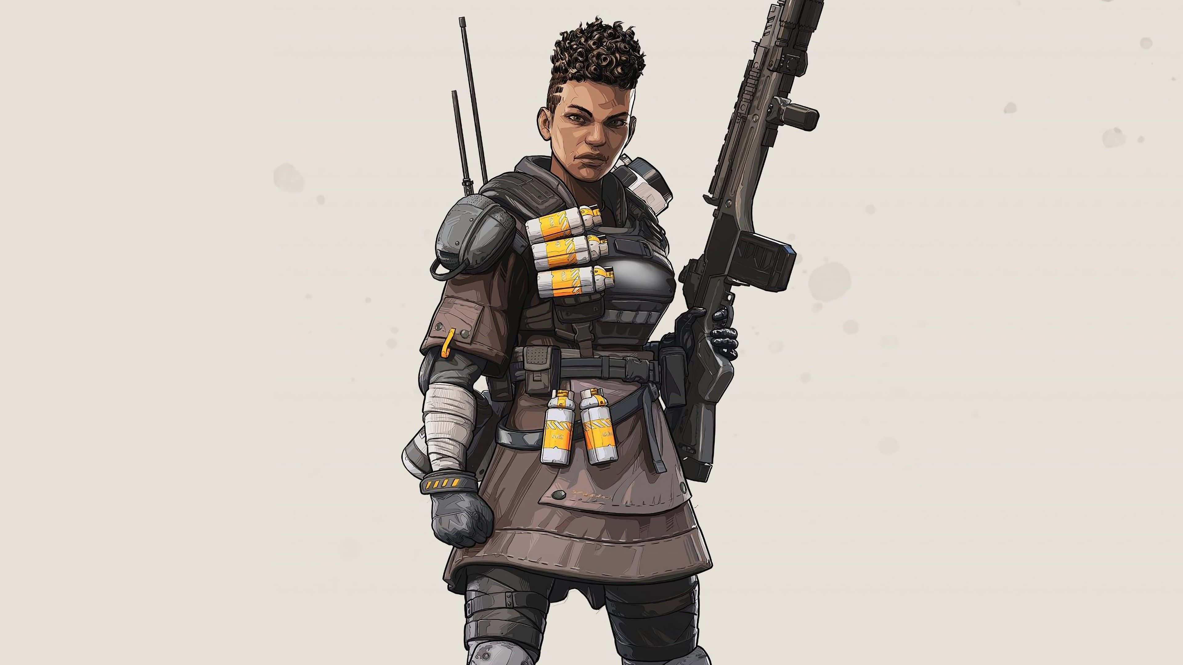 Bangalore, Apex, tactical gear, 4K Desktop Wallpaper