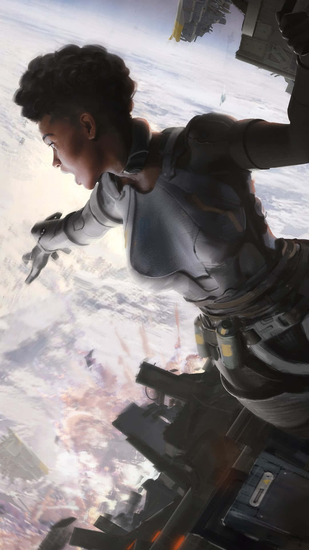 Bangalore Apex, female astronaut, sleek suit, Full HD Phone Wallpaper