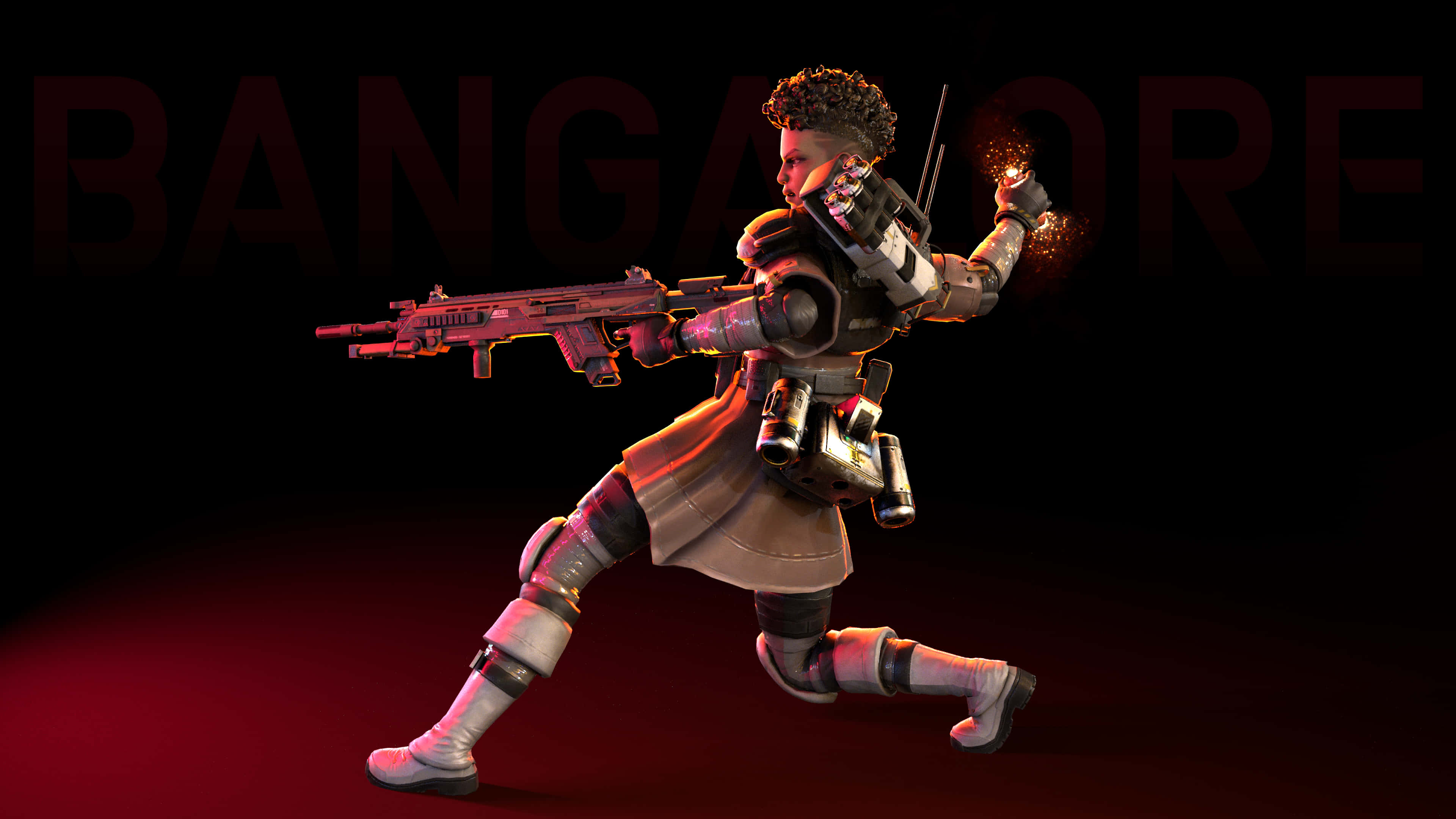 Bangalore Apex, futuristic soldier, combat gear, 4K Desktop Wallpaper