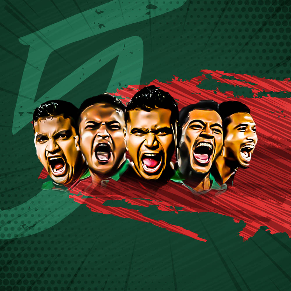 Bangladesh Cricket, green, red, SD Desktop Wallpaper