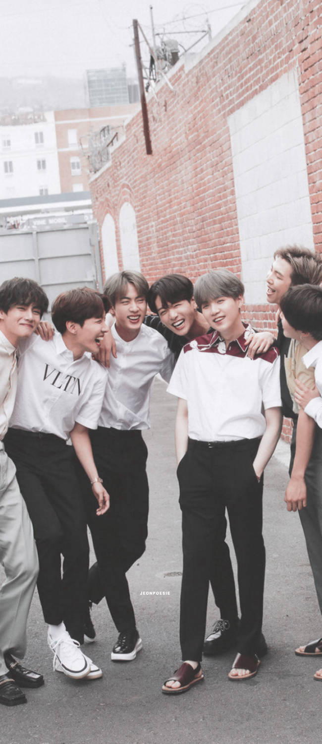 Bangtantv, white shirts, black pants, HD Phone Wallpaper