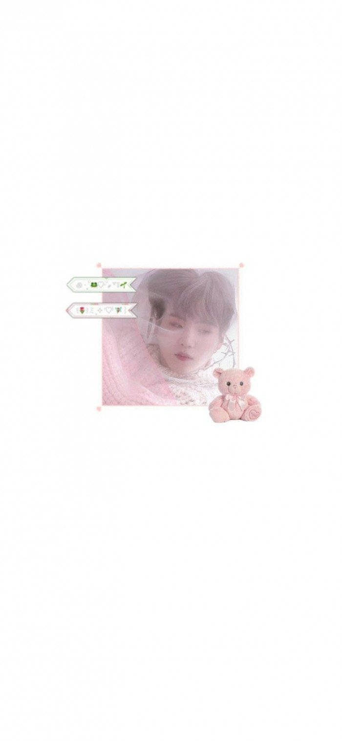 Bangtantv, cute white, soft pink-toned, HD Phone Wallpaper