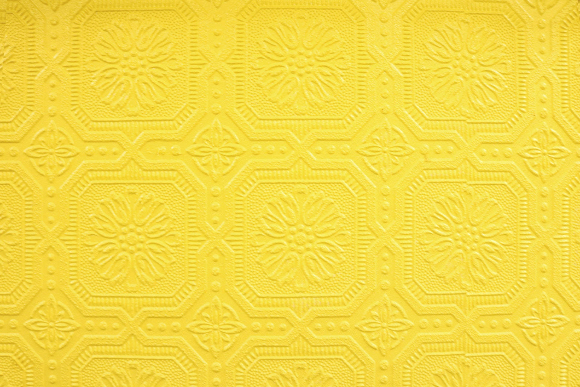 aesthetic yellow pattern banner, vibrant yellow, textured wallpaper, Full HD Desktop Wallpaper