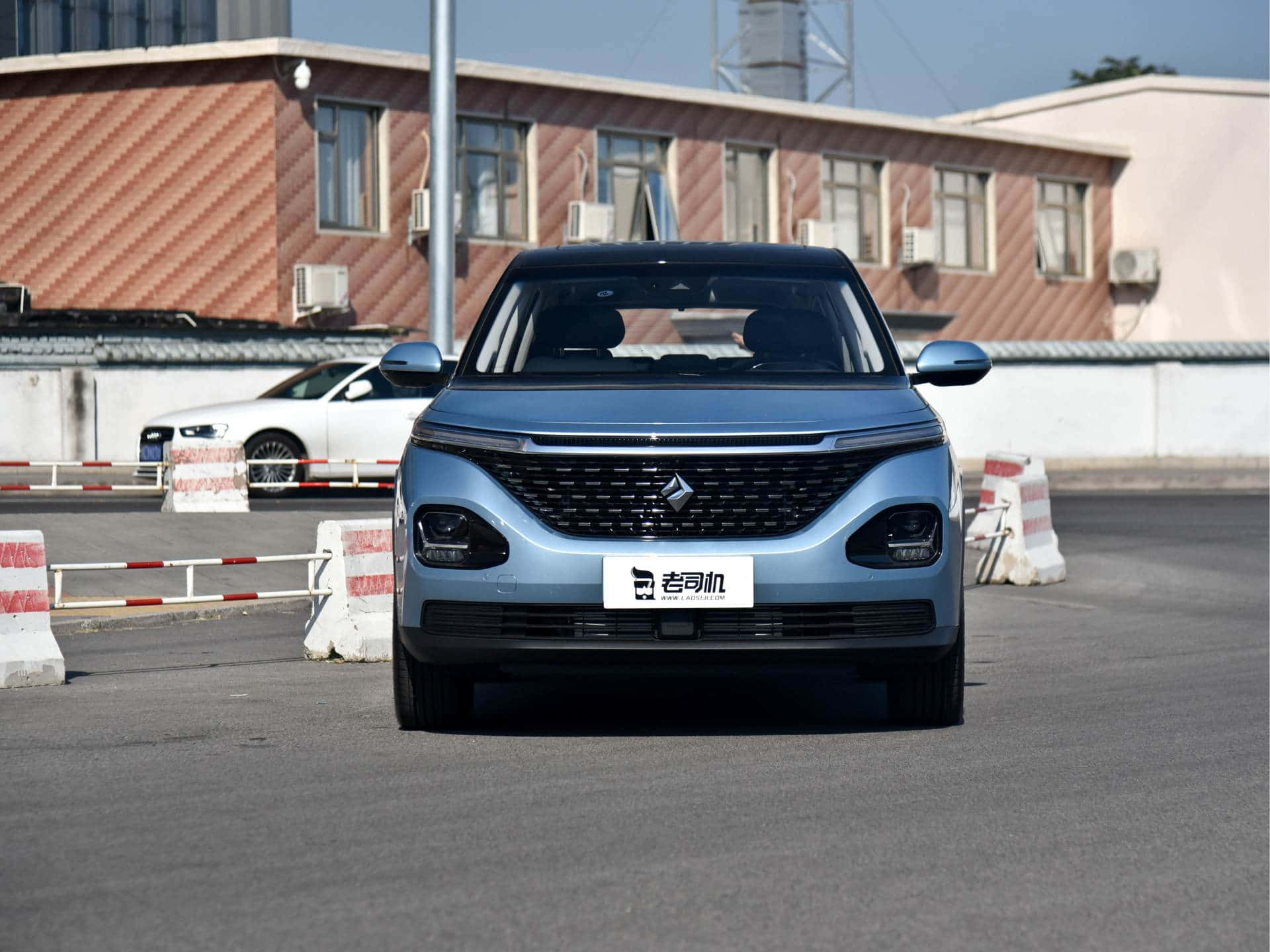 Baojun Rm-5, blue, front view, Full HD Desktop Wallpaper