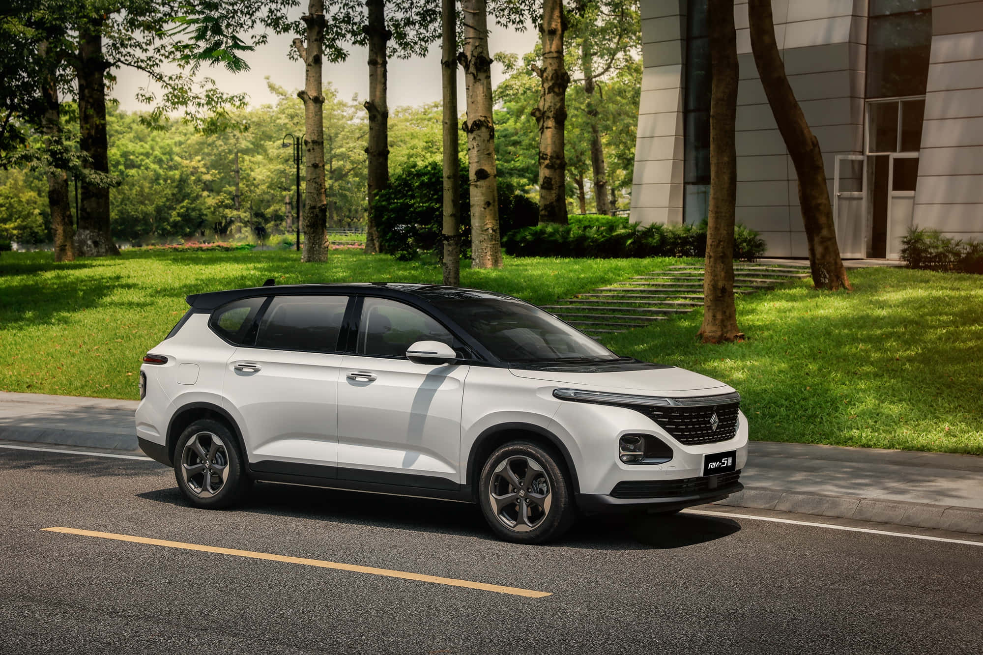 Baojun Rm-5, white, black trim, Full HD Desktop Wallpaper