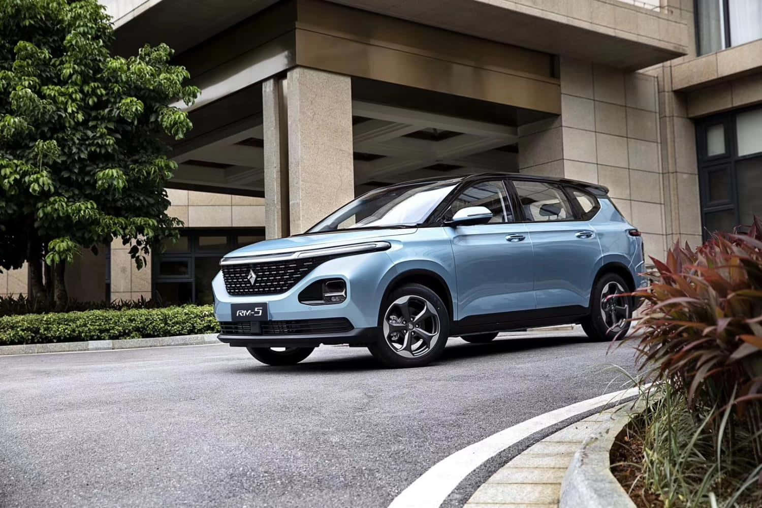 Baojun Rm-5, blue, SUV, HD Desktop Wallpaper